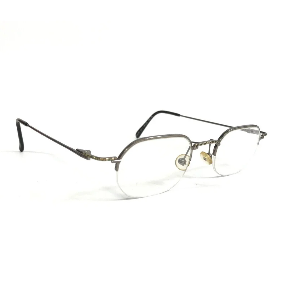 Michalides by IGA Optics Eyeglasses Frames Mod. 251 Col. 1 Gray Oval 45-22-140